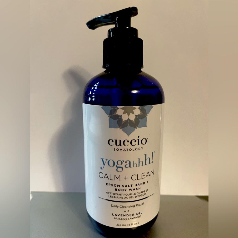 Cuccio Somatology Calm+Clean Epsom Salt Hand+Body Wash with Lavender Oil (8 oz.)